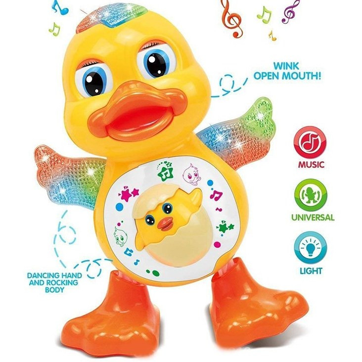 جوجه اردک موزیکال چراغدار