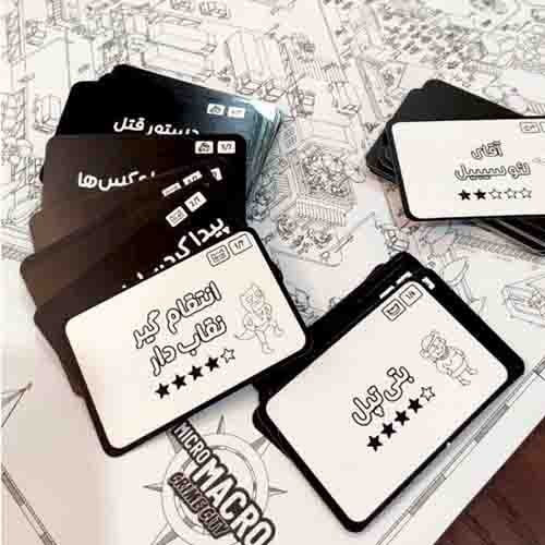 بازی فکری میکرو ماکرو یک شهر جنایت