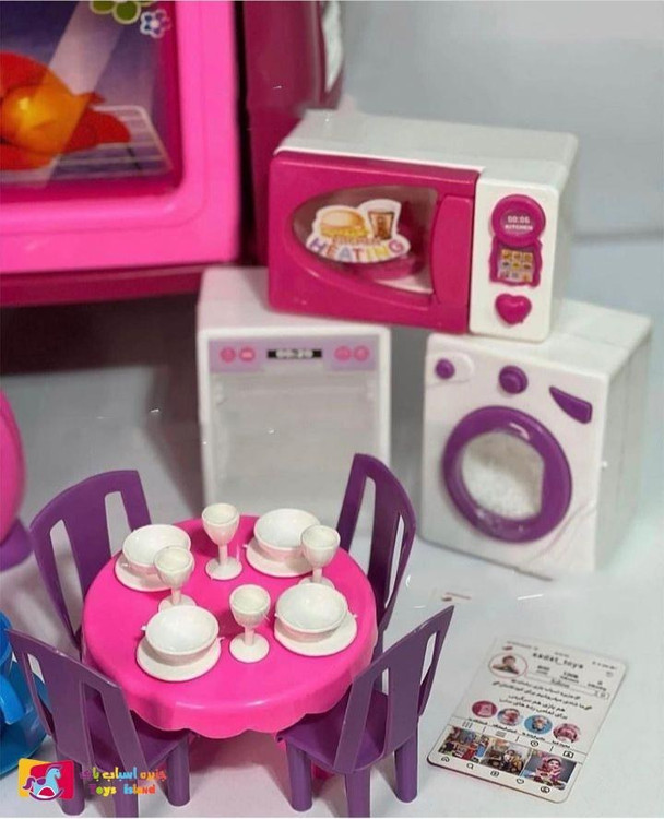 ست اسباب بازی آشپزخانه بیبی بورن ۷۱ قطعه مدل ۸ در ۱