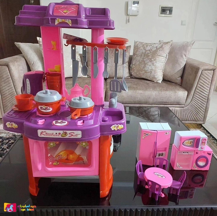 ست اسباب بازی آشپزخانه بیبی بورن ۷۱ قطعه مدل ۸ در ۱