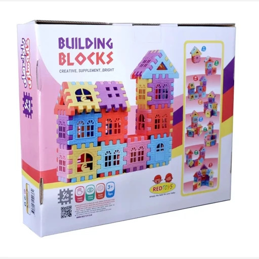 بلوک های خانه سازی 60 قطعه