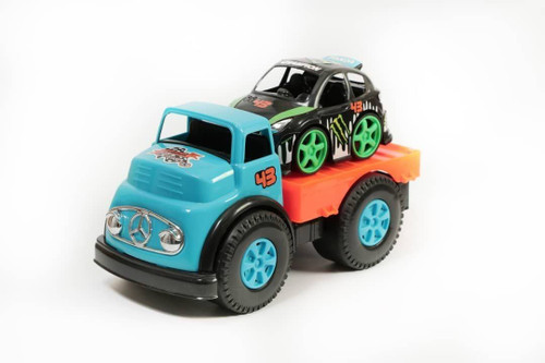 ماشین اسباب بازی عمو قهرمان مدل کامیون ابعاد ۱۹x۲۵x۳۵ سانت