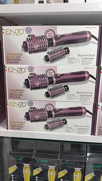 سشوار چرخشی انزو پروفیشینال مدل EN-747 دو کاره سرد و گرم