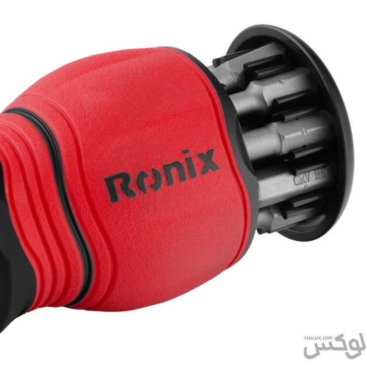 پیچگوشتی جغجغه ای مشتی با متعلقات (دارای 10 عدد سر پیچگوشتی) مدل RH-2729