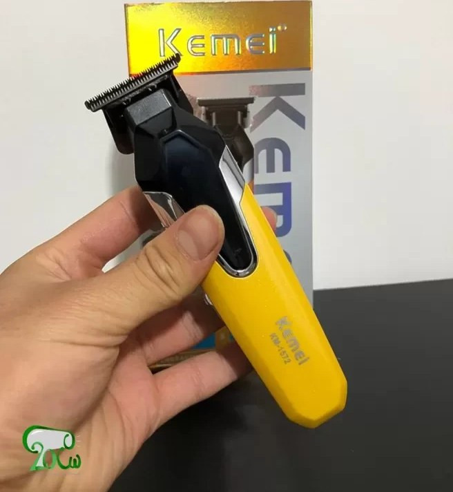 ماشین اصلاح کیمی مدل KM1572 با تکنولوژی برش مستقیم و تیغه استیل ضد زنگ