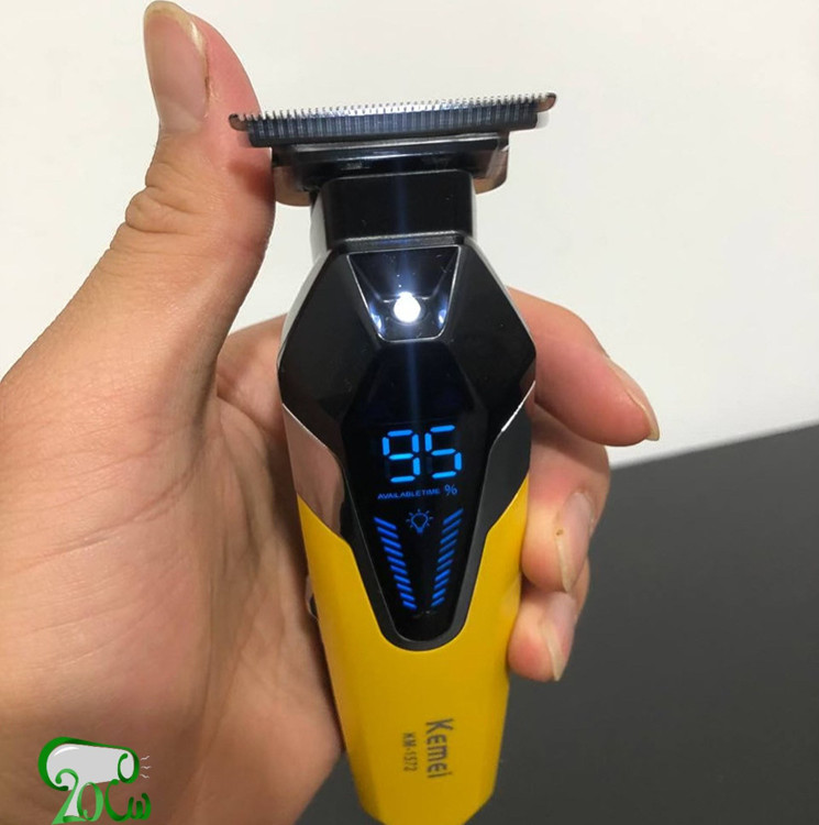 ماشین اصلاح کیمی مدل KM1572 با تکنولوژی برش مستقیم و تیغه استیل ضد زنگ