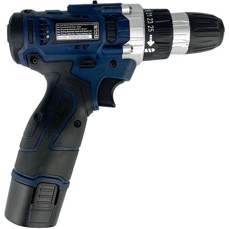 دریل پیچ گوشتی شارژی ویوارکس مدل VR1210-1C ۱۲ ولت اتوماتیک تک باتری