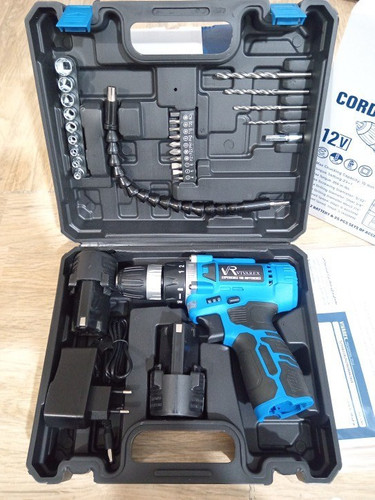 دریل پیچ گوشتی شارژی 12ولت دو باتری ویوارکس مدل VR1210V-22A