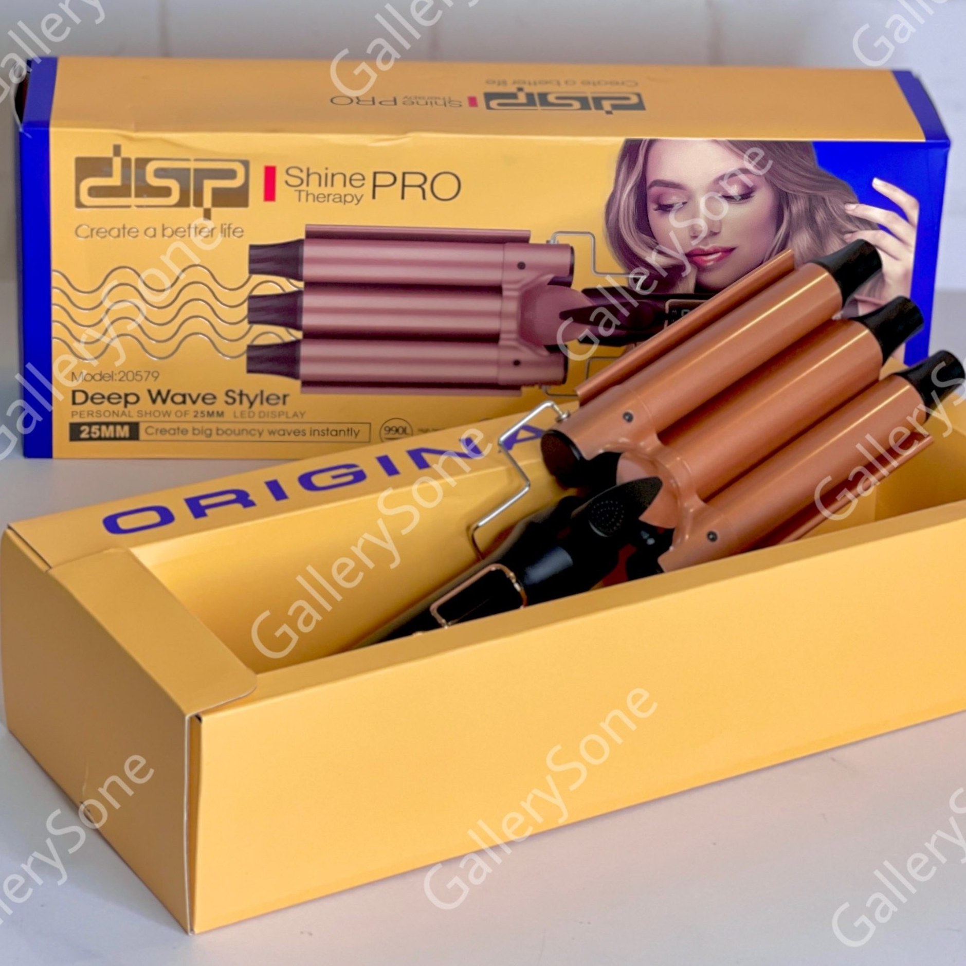 فرکننده مو بابیلیس مدل DSP20579 سه شاخه