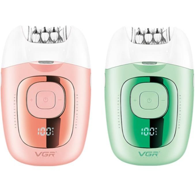 اپیلاتور وی جی آر مدل V760 با ۱۸ پنس و LED