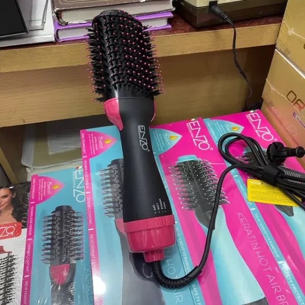 سشوار برس دار انزو مدل EN4118B با باد سرد