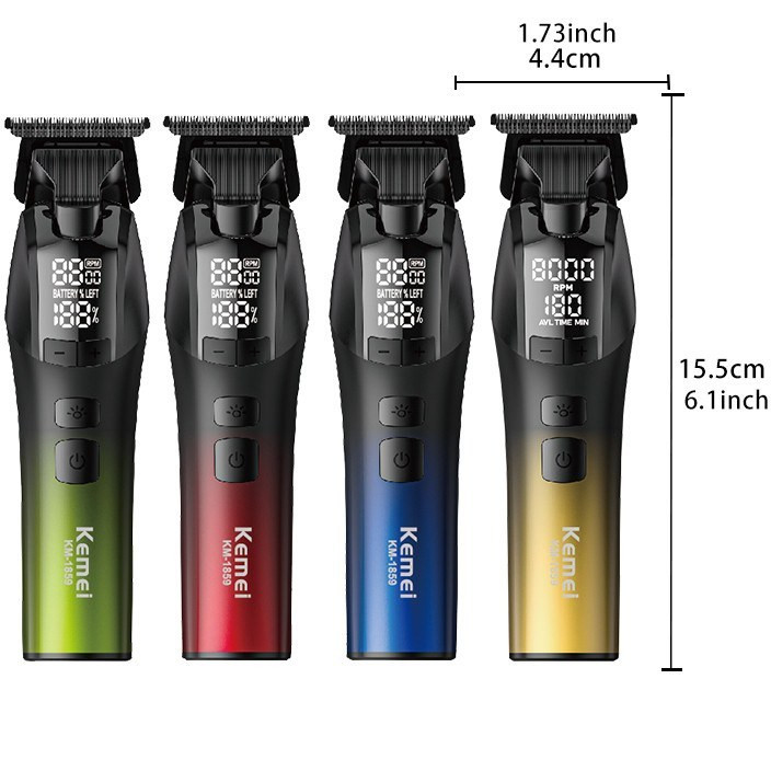 ماشین اصلاح کیمی KM-1859 با تکنولوژی برش مستقیم