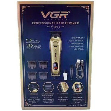 ماشین اصلاح وی جی آر مدل V294 با تکنولوژی برش مستقیم